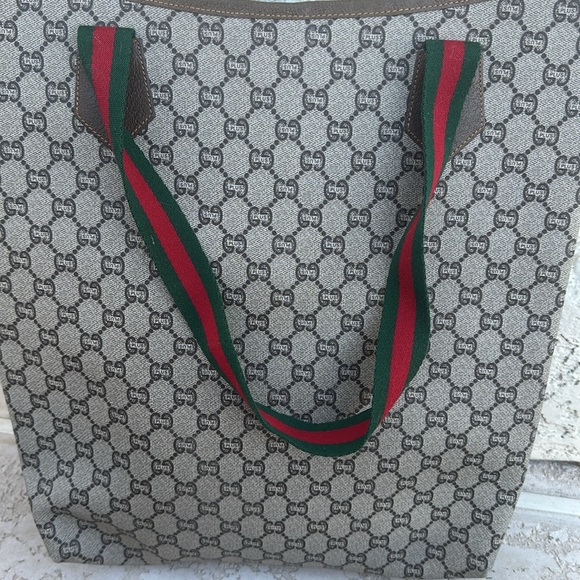 Vintage Gucci plus SHERRY LINE rare tote $2400 retail - Picture 2 of 5
